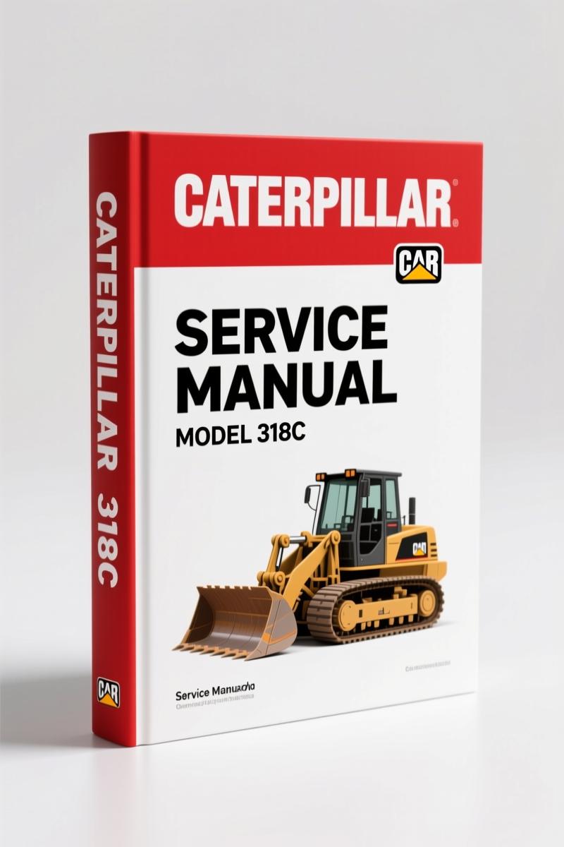 Caterpillar 318C 2010 Service Manual – 953 Pages of Factory Parts Data