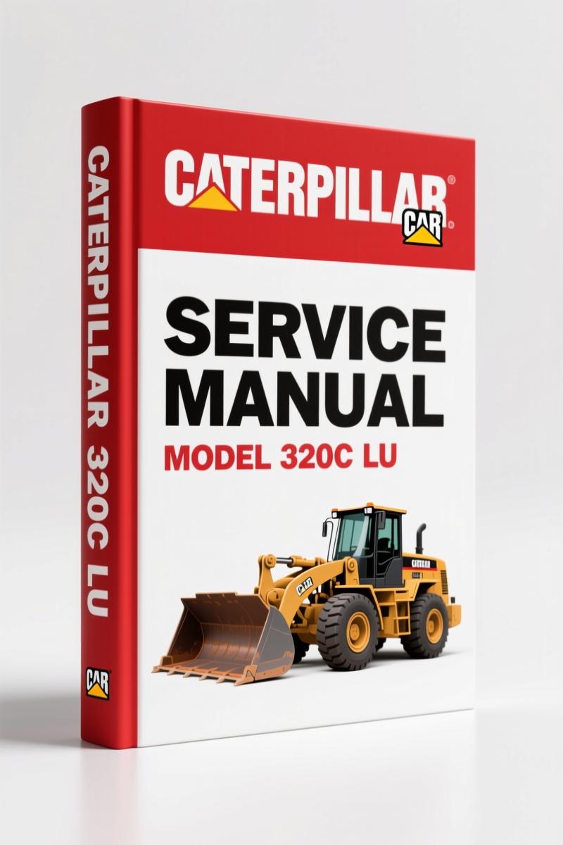 Caterpillar 320C, 320C LU 2008 Service Manual – 1111 Pages of OEM Specs