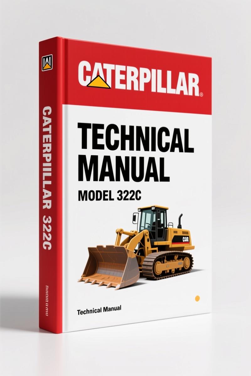 Caterpillar 322C, 322C L 2004 Technical Manual – 1014 Pages