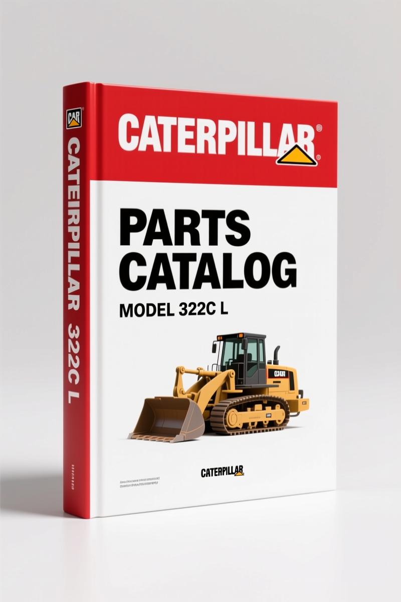 Caterpillar 322C L 2001 Parts Catalog – OEM Parts Identification
