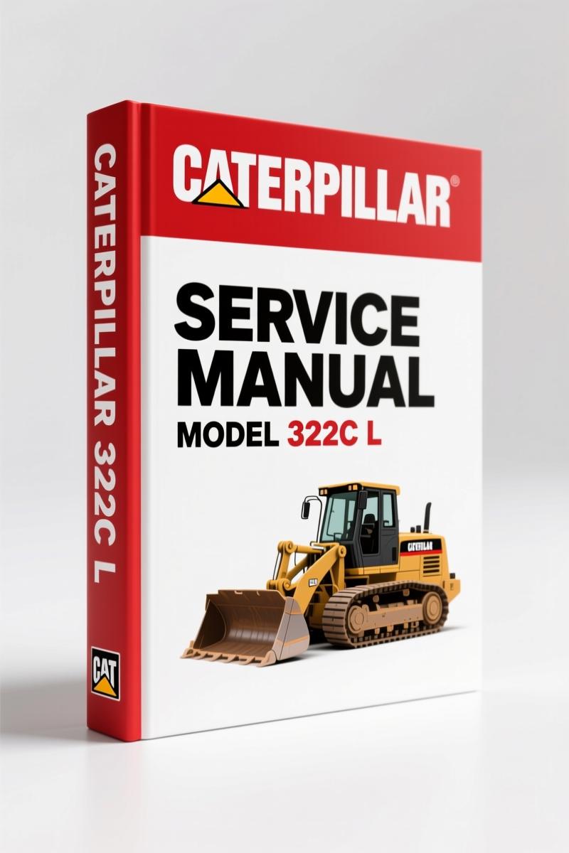 Caterpillar 322C, 322C L 2005 Service Manual – 1028 Pages