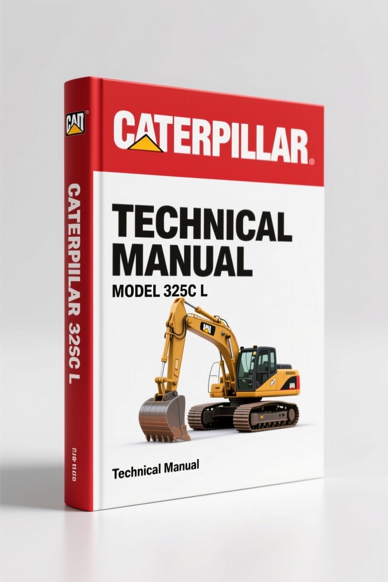 Caterpillar 325C 325C L 2009 Technical Manual – 1172 Pages OEM Parts