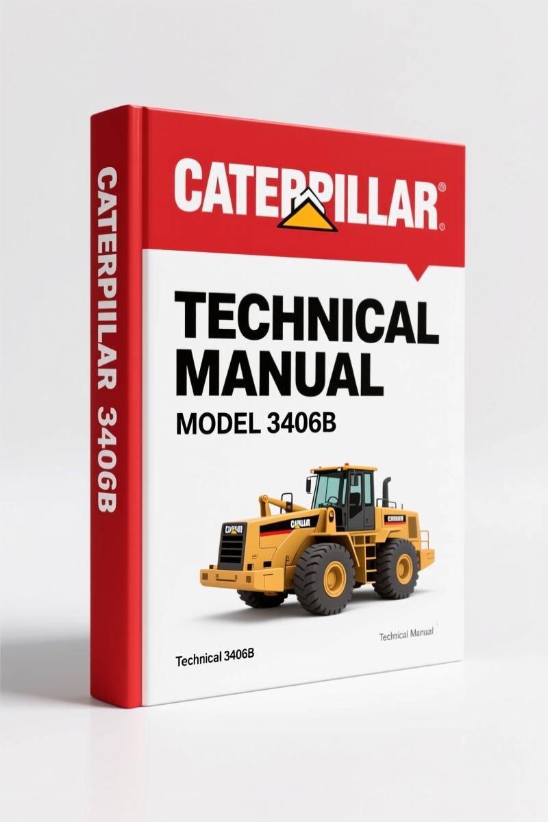 Caterpillar 3406B 1986 Technical Manual – 141-Page Factory Specs