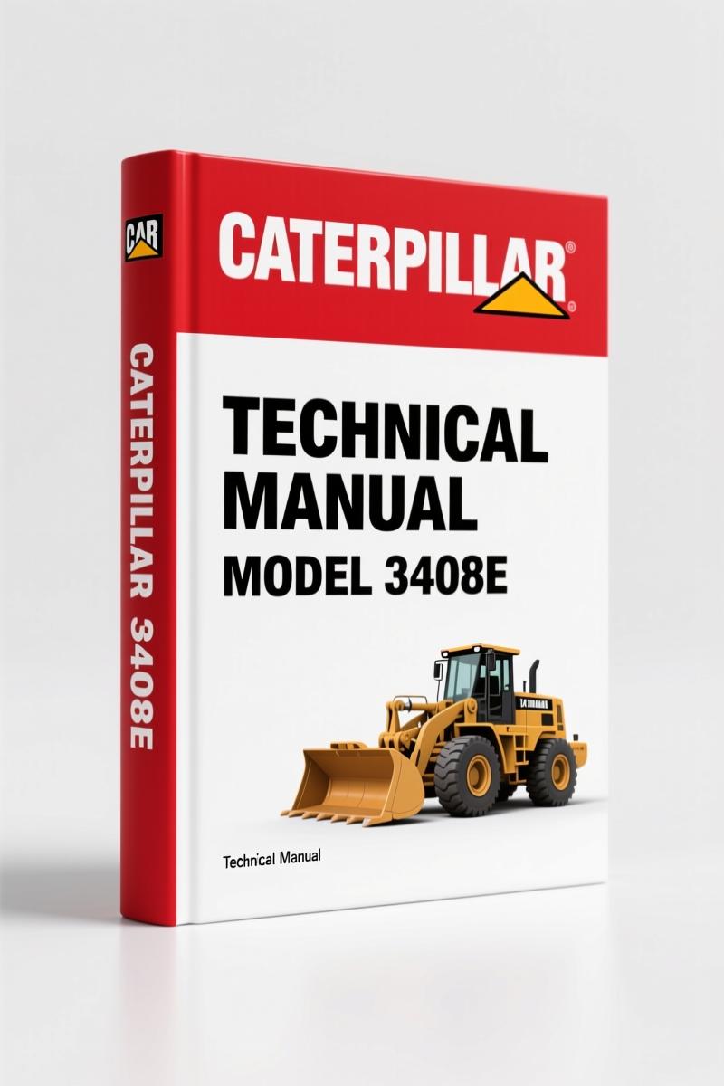 Caterpillar 3412E, 3408E Technical Manual – OEM Specs