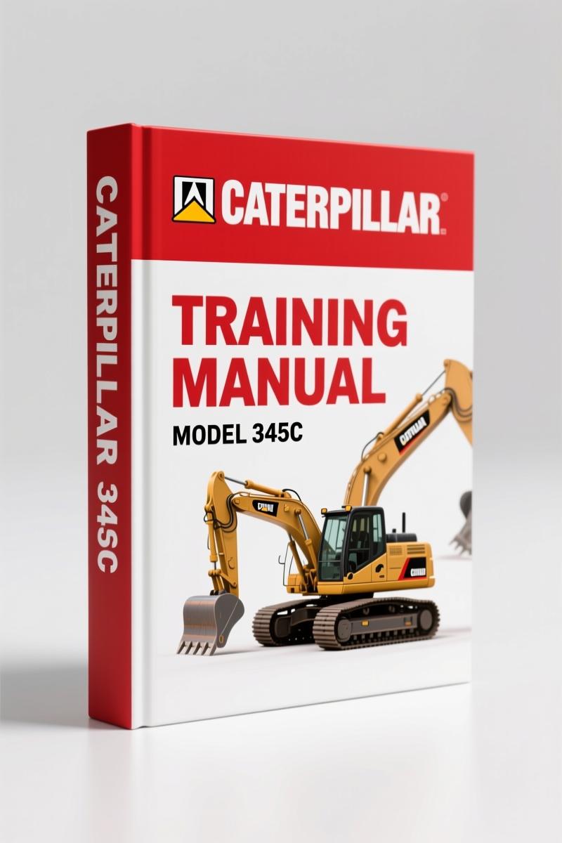 Caterpillar 345C 2005 Training Manual – Factory Specs & Procedures