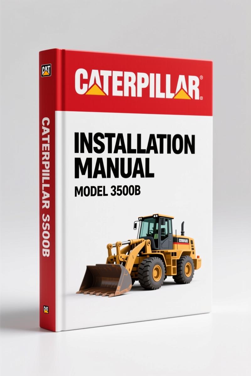 Caterpillar 3500B 2001 Installation Manual – Factory Specs
