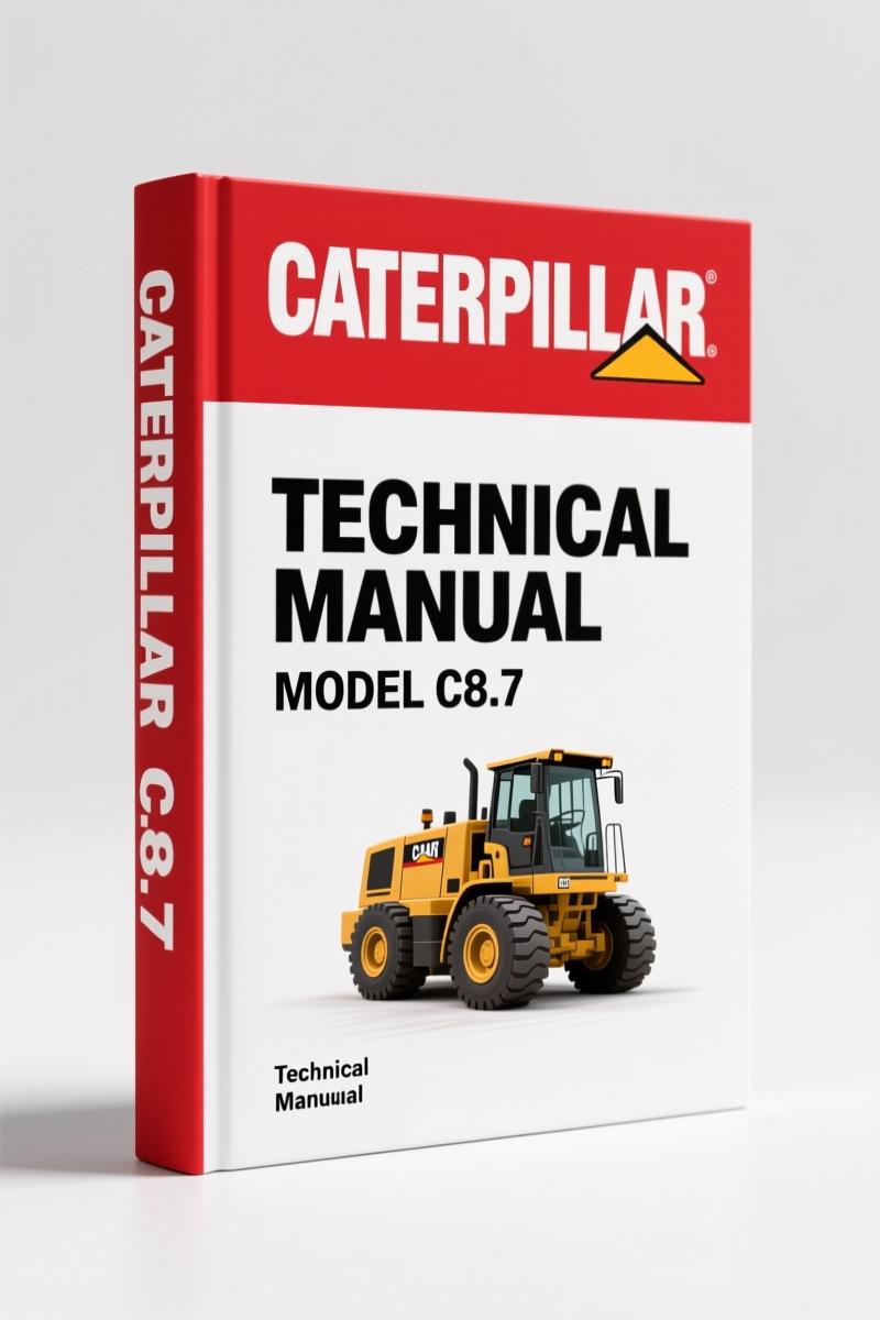 Caterpillar 3600, C8.7, C12.9 Technical Manual – 1269 Pages