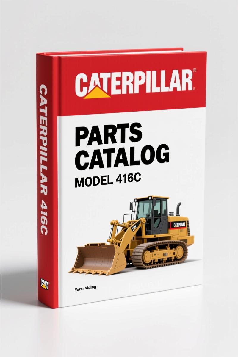 Caterpillar 416C 1999 Parts Catalog – 1031 Pages OEM
