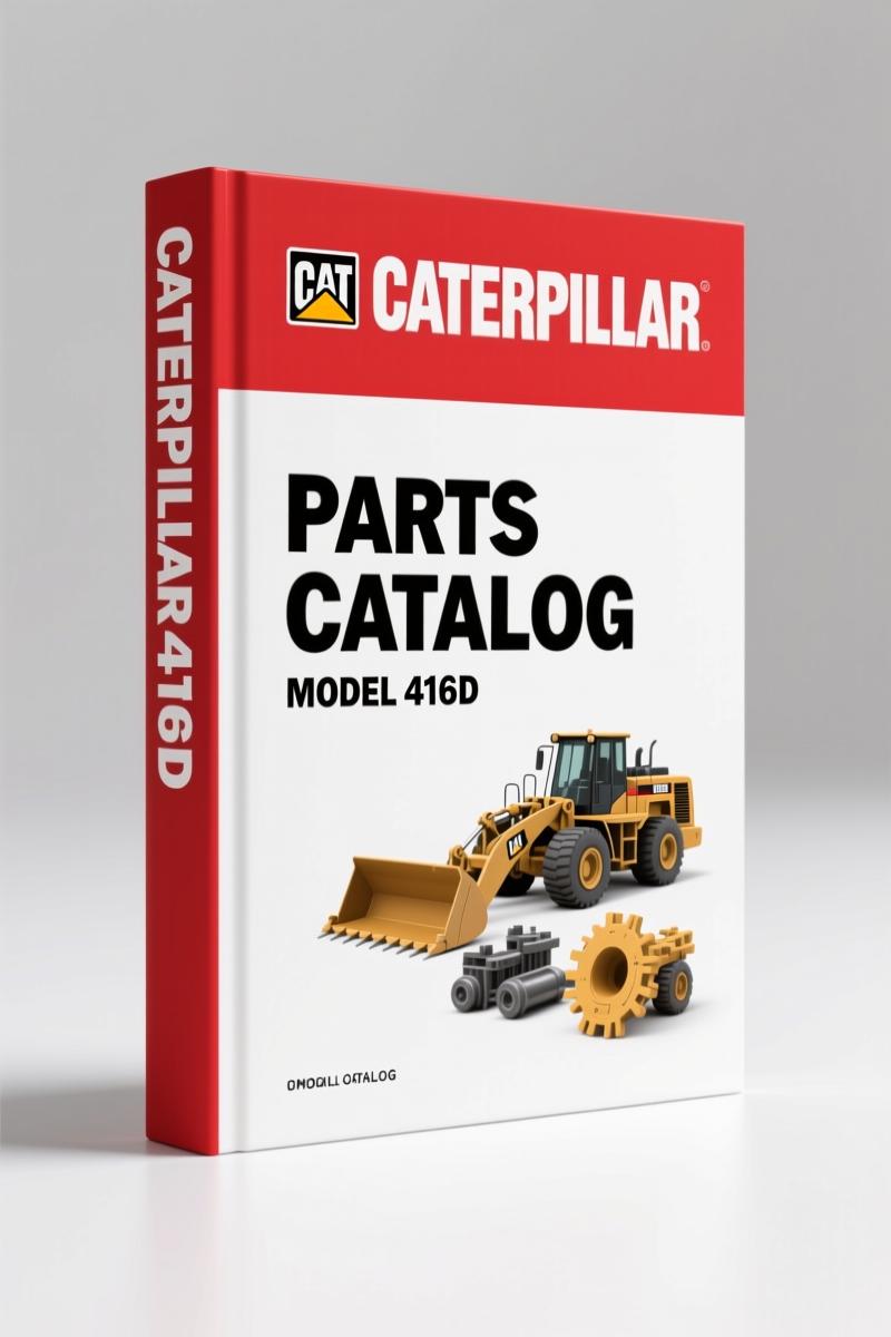 Caterpillar 416D 2004 Parts Catalog – Factory Spec Documentation