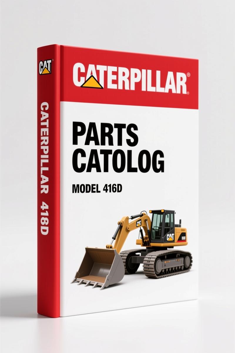 Caterpillar 416D 2003 Parts Catalog – Factory Exploded Views & Part Numbers