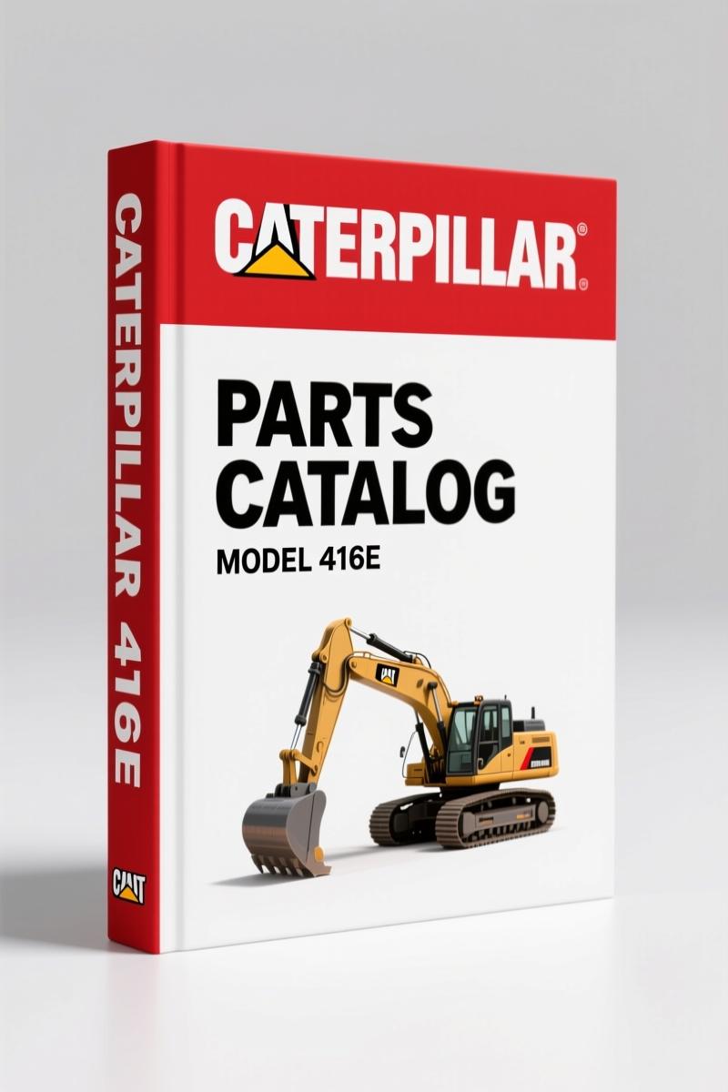 Caterpillar 416E 2011 Parts Catalog – 1169-Page OEM Documentation