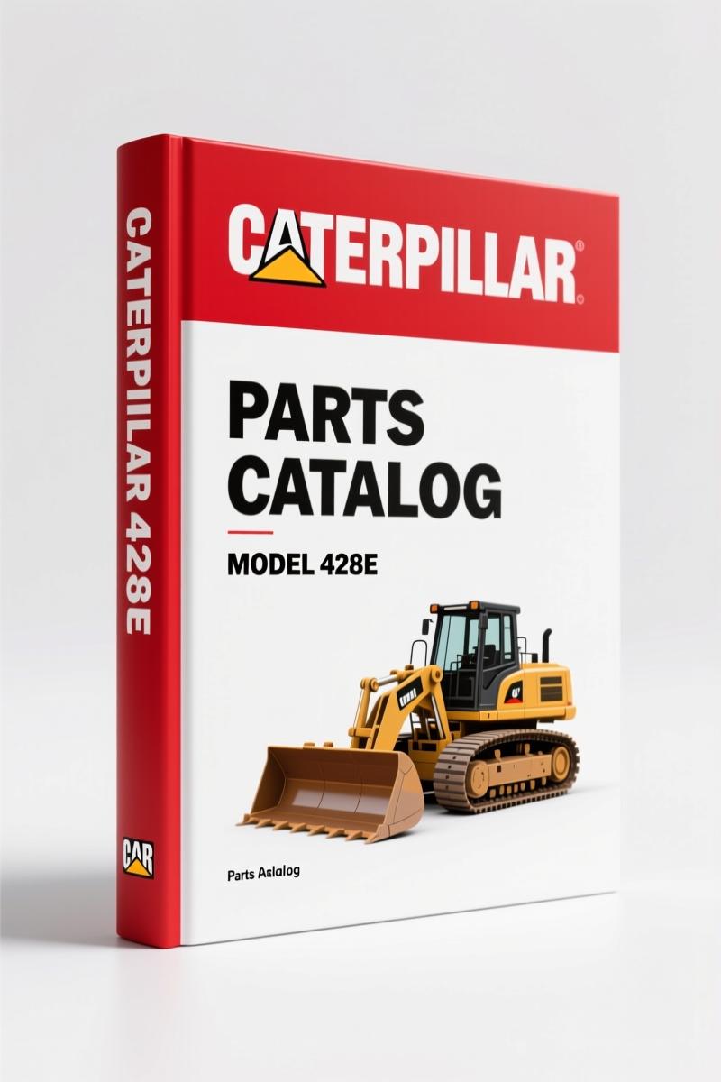 Caterpillar 428E 2005 Parts Catalog – 952-Page OEM Backhoe Loader Parts Manual