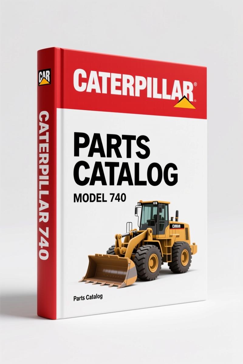 Caterpillar 740 2007 Parts Catalog – 1102 Pages – OEM Factory Specs
