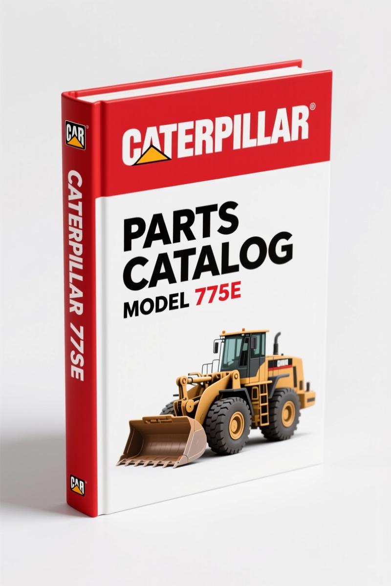 Caterpillar 775E 2001 Parts Catalog – 896 Pages OEM