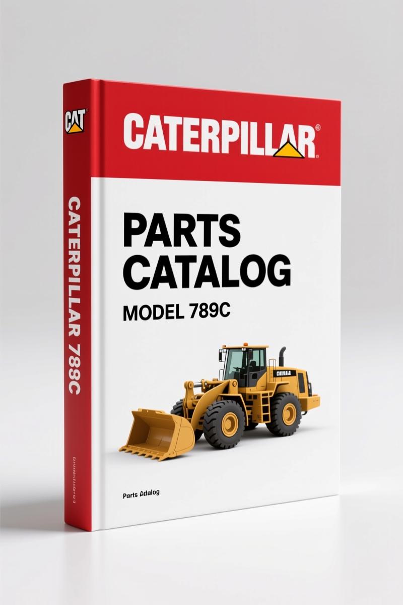 Caterpillar 789C 2002 Parts Catalog – 1550-Page OEM