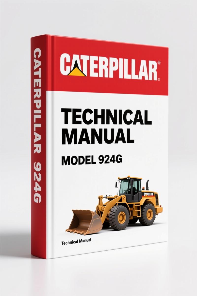 Caterpillar 924G 2007 Technical Manual – 548-Page OEM Specs