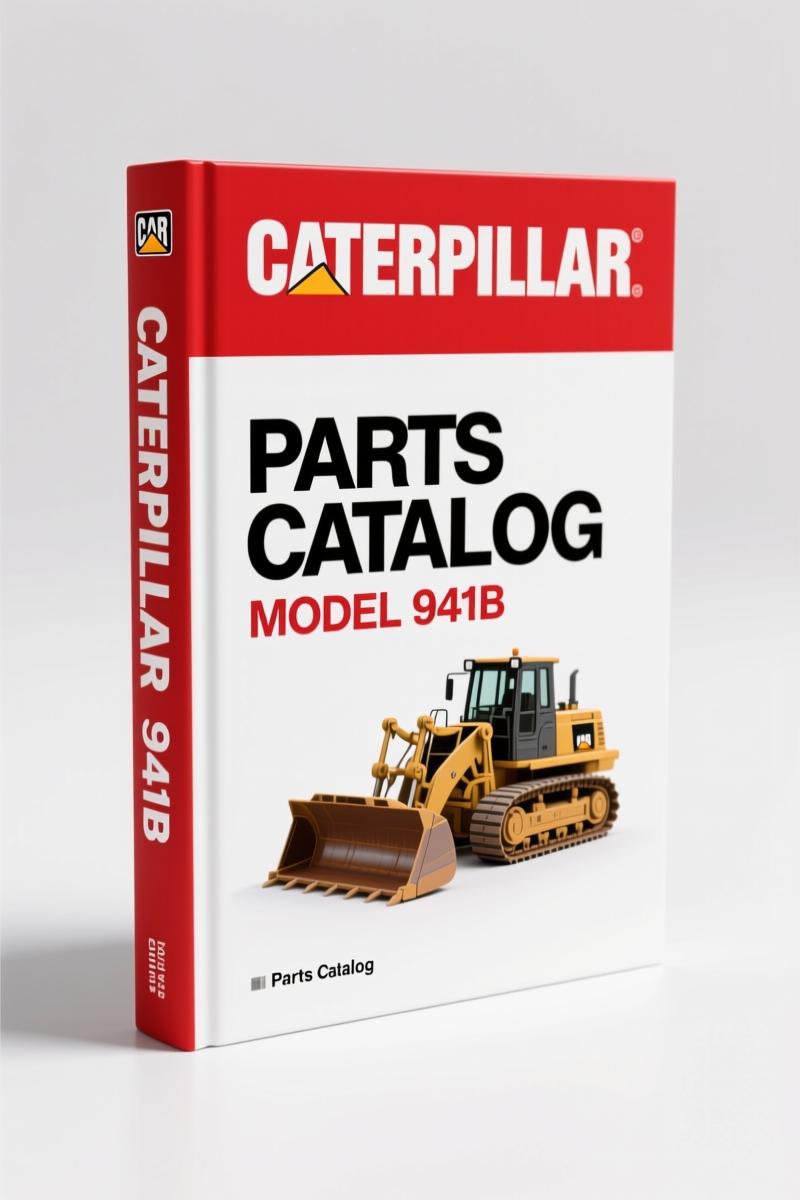 Caterpillar 941B Parts Catalog – 466 Pages OEM Documentation