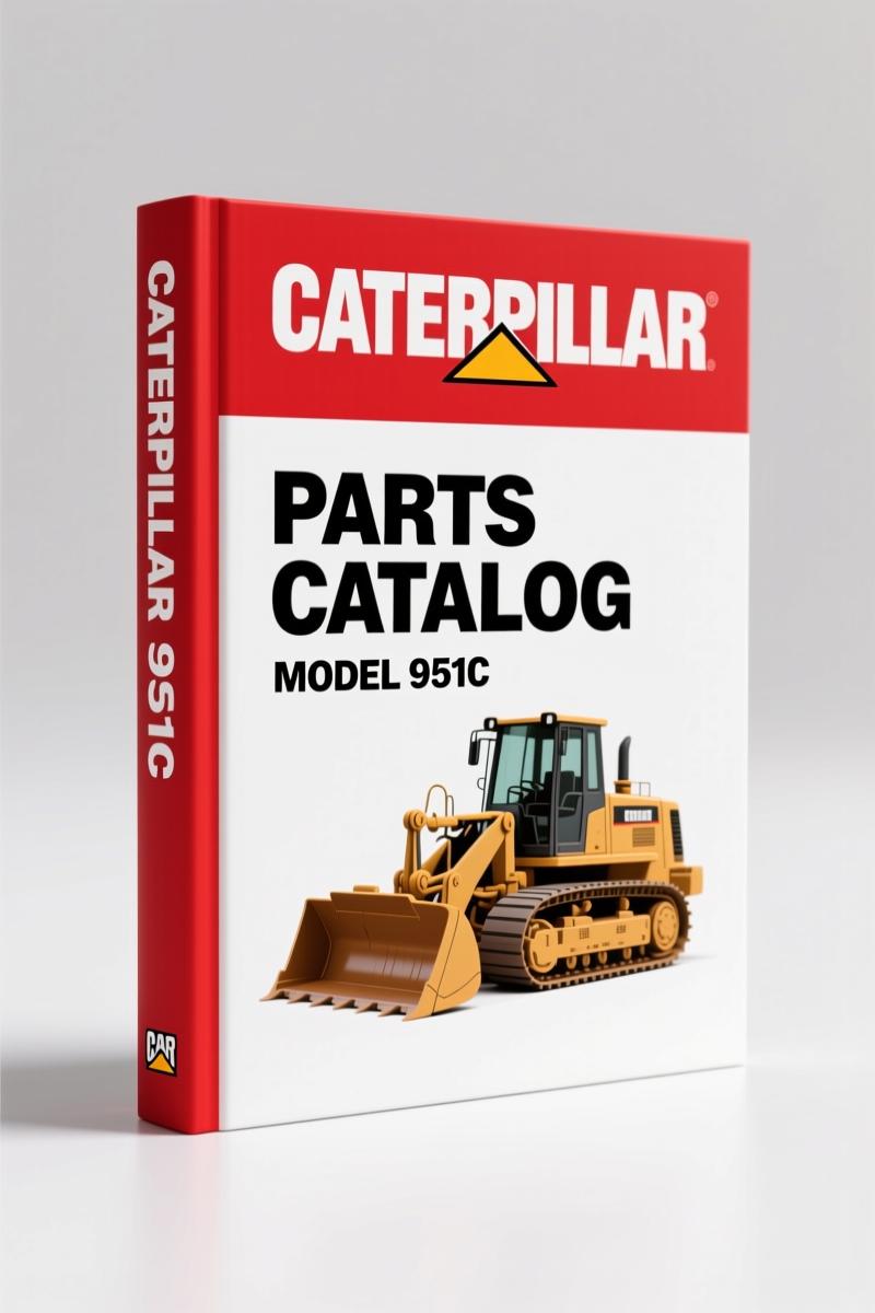 Caterpillar 951C 1974 Parts Catalog – 172-Page OEM Part Identification