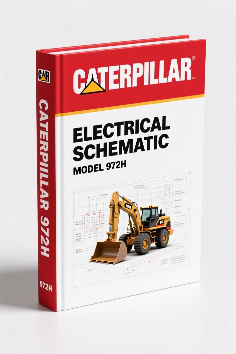 Caterpillar 966H, 972H 2012 Electrical Schematic – Factory Wiring Data