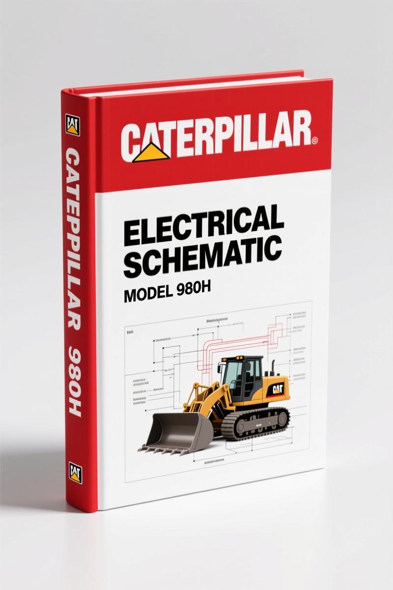 Caterpillar 980H 2010 Electrical Schematic – OEM Wiring for Wheel Loader