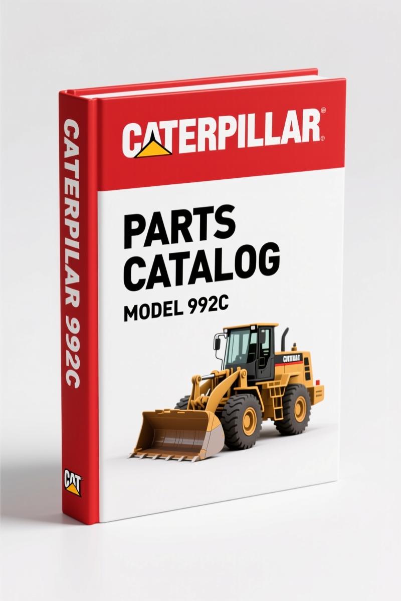 Caterpillar 992C 2009 Parts Catalog – Factory Hose & Coupling Specs