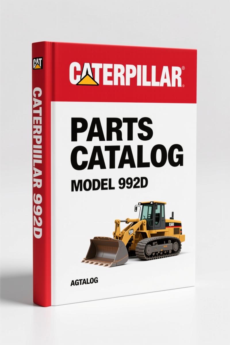 Caterpillar 992D 2007 Parts Catalog – OEM Hose & Coupling Specs