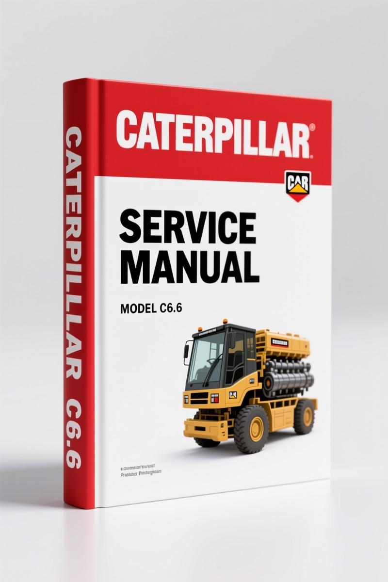 Caterpillar C6.6 Service Manual – Factory Repair Data