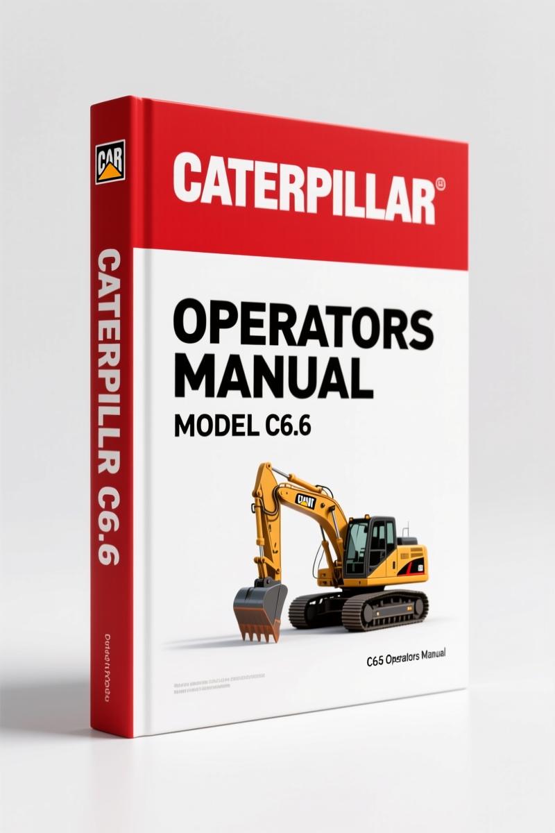 Caterpillar C6.6 Operators Manual – Factory Specs for C6.6