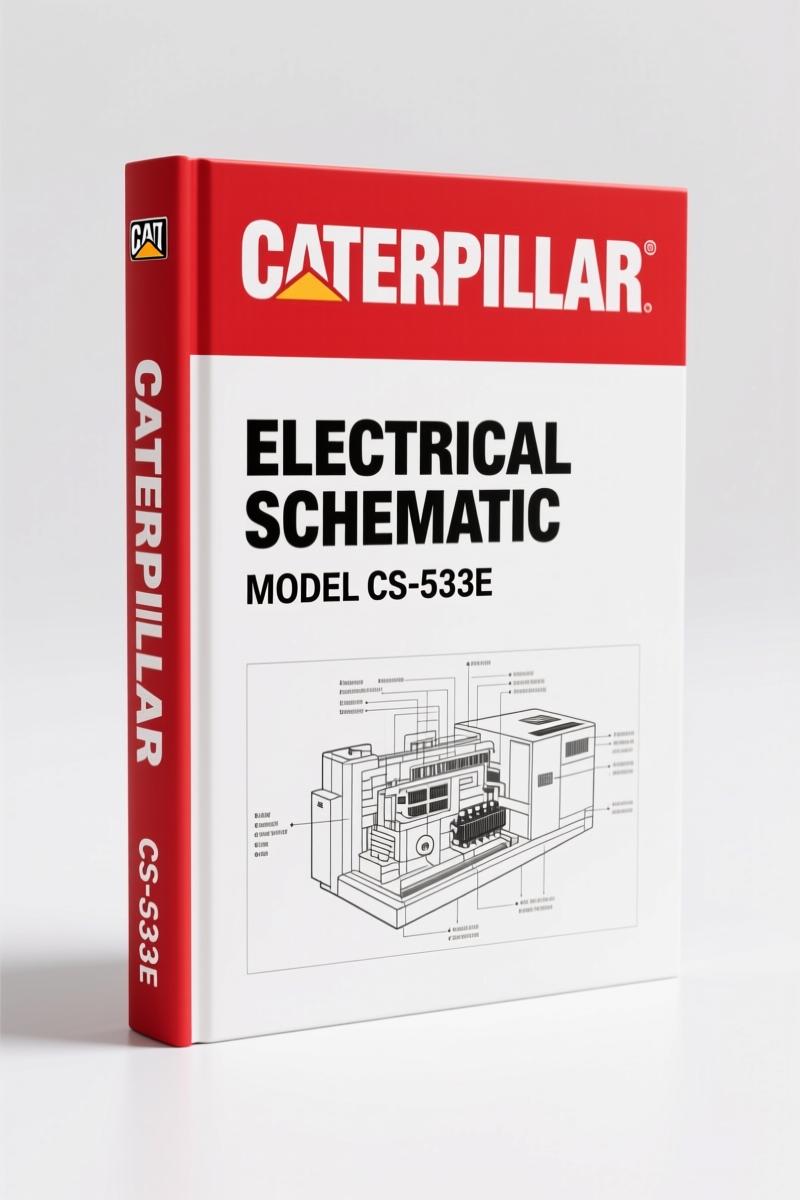 Caterpillar CP-533E, CS-533E 2015 Electrical Schematic – Factory OEM Wiring