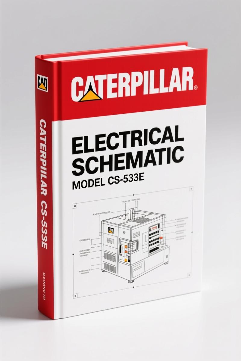 Caterpillar CP-533E, CS-533E 2012 Electrical Schematic – OEM Wiring