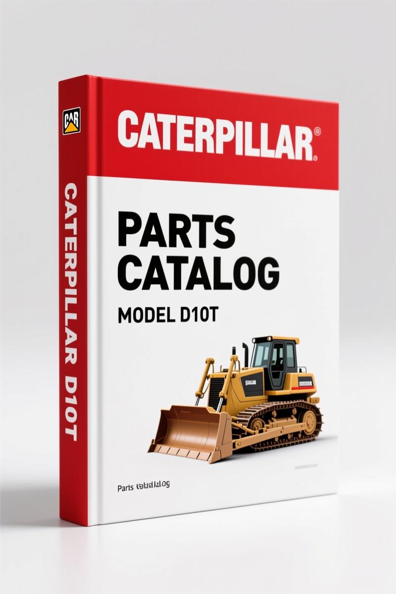 Caterpillar D10T 2005 Parts Catalog – 1096-Page OEM Manual