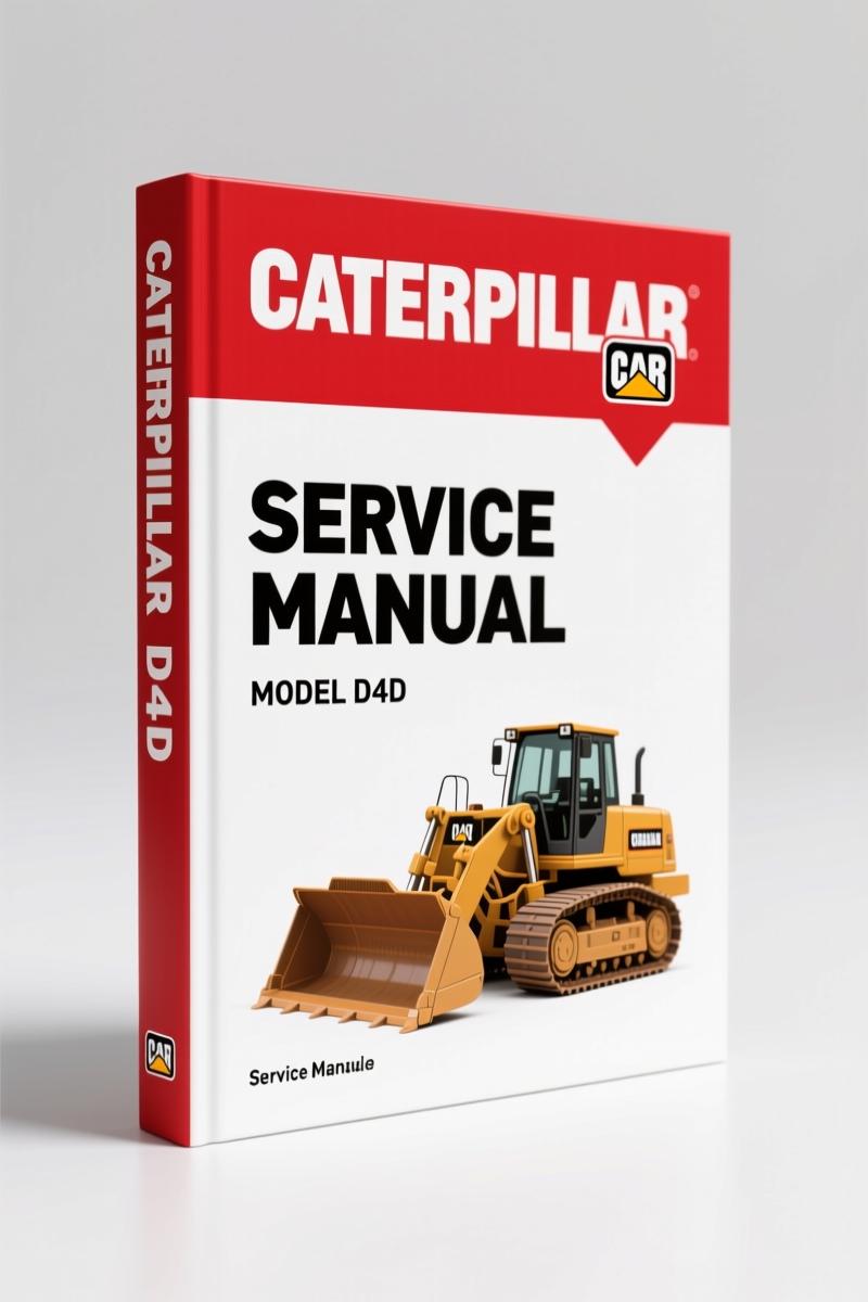 Caterpillar D4D Service Manual – Factory Specs for Engine Overhaul
