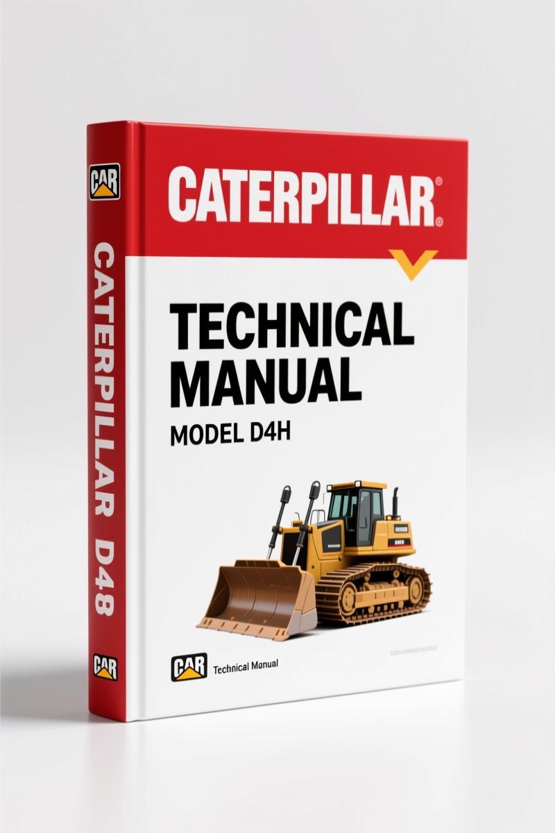 Caterpillar D4H, D5M, D5N, D5H, D6M Technical Manual – Factory Track Specs