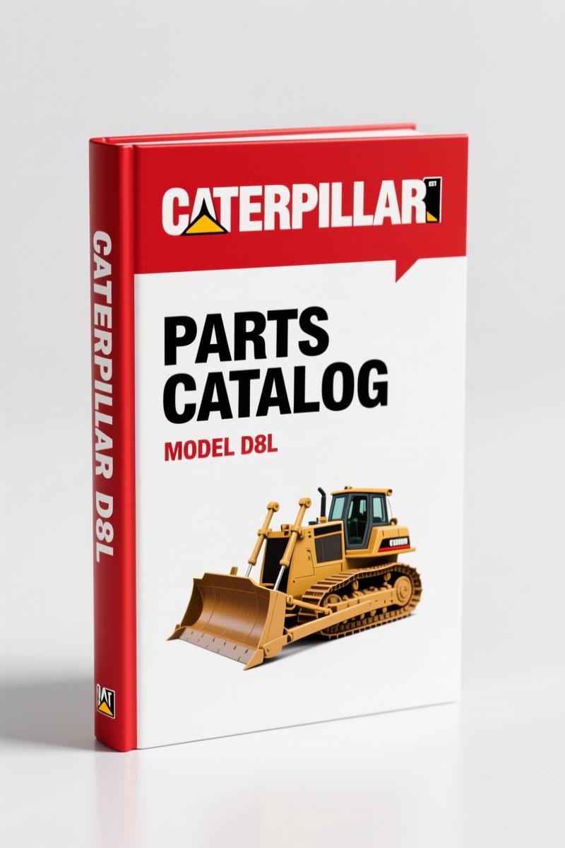 Caterpillar D8L 1997 Parts Catalog – 1379 OEM Pages