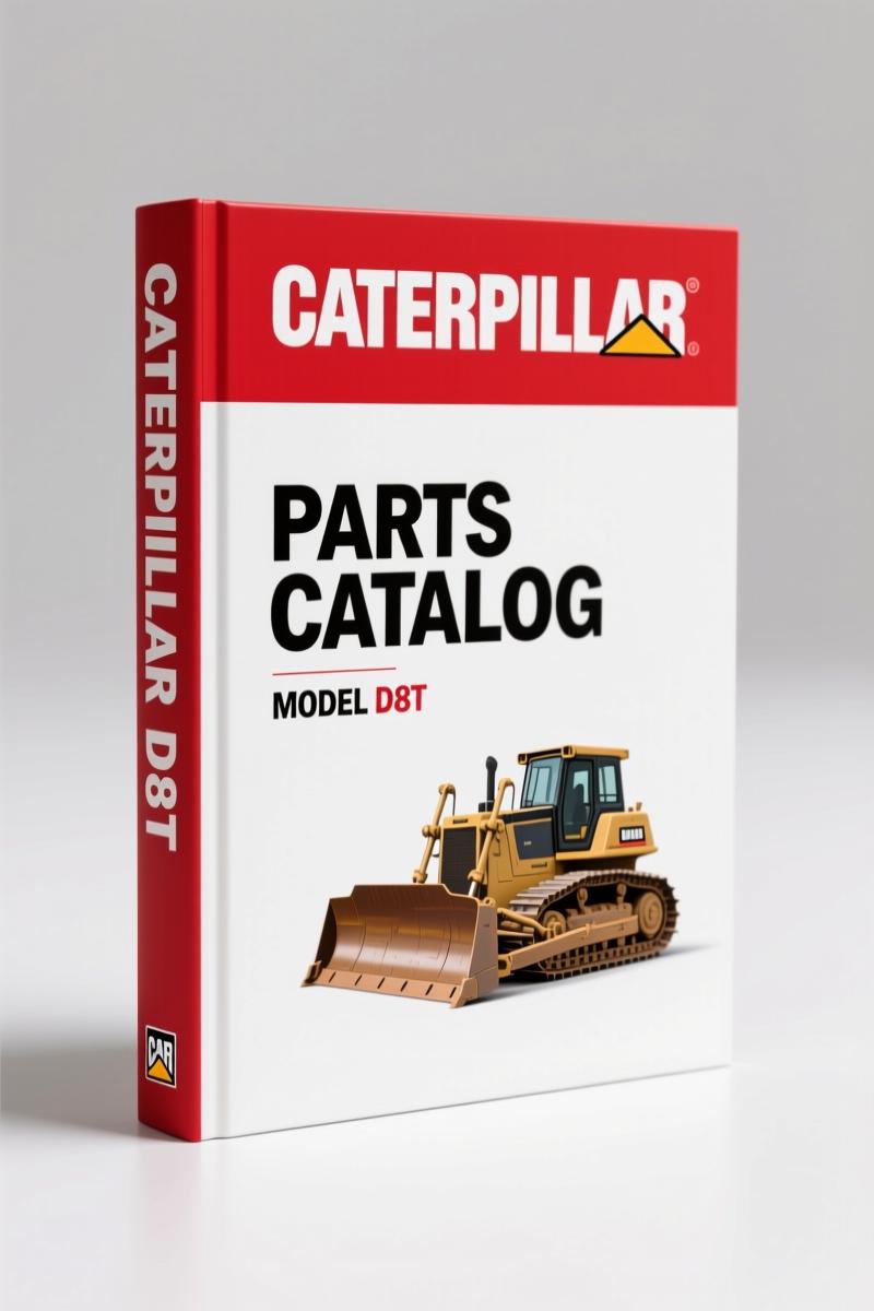 Caterpillar D8T 2008 Parts Catalog – 709 Pages of OEM Component Data