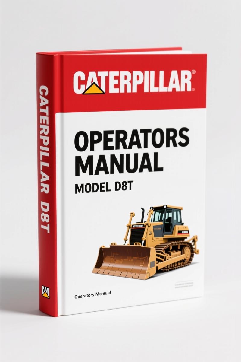 Caterpillar D8T 2009 Operators Manual – 74 Pages of OEM Maintenance Intervals