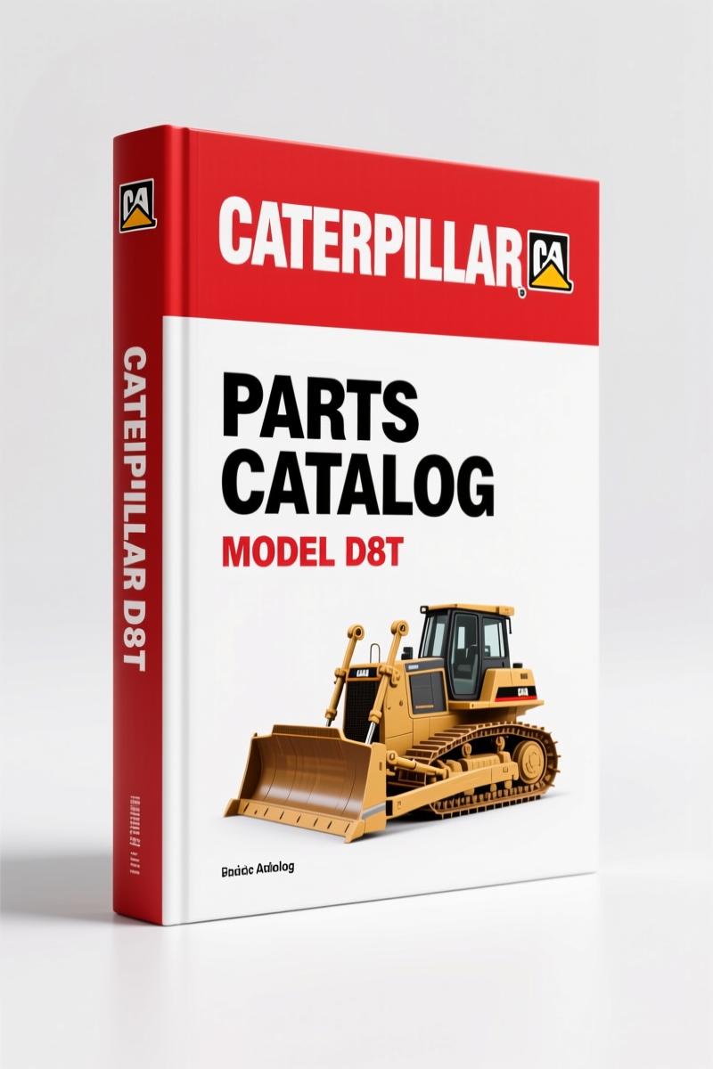 Caterpillar D8T 2008 Parts Catalog – 694 Pages of OEM Component Data