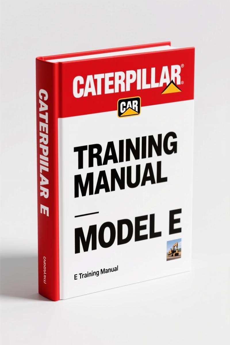 Caterpillar E 2006 Training Manual – Factory-Certified Instruction for E Series Backhoe Loaders