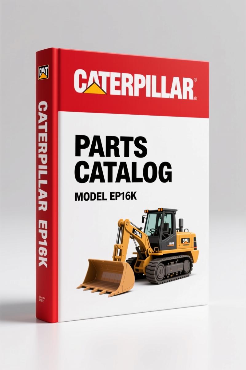 Caterpillar EP16K EP18K EP20KC Parts Catalog OEM 38 Pages