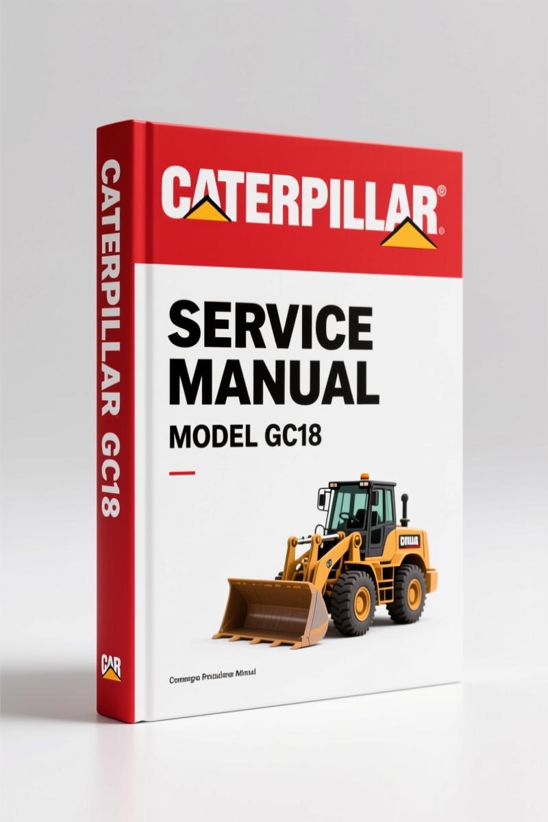 Caterpillar GC15, GC18, GC20, GC25, GC30 Service Manual | 118 Pages OEM Specs