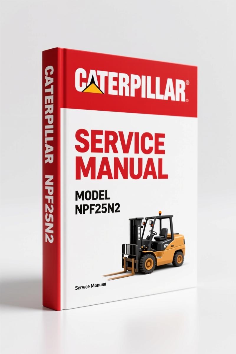 Caterpillar NPF25N2 2013 Service Manual – Factory Diagnostics