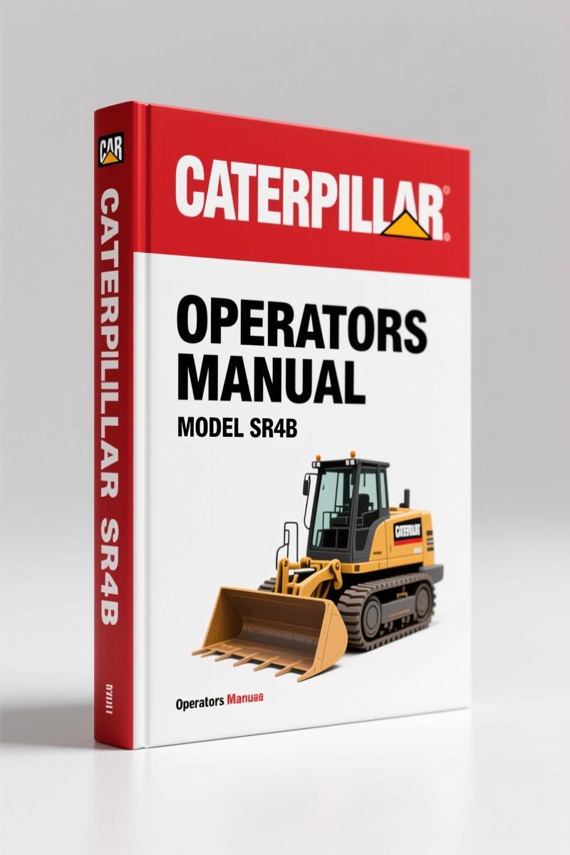 Caterpillar SR4B 2000 Operators Manual – Factory OEM Documentation