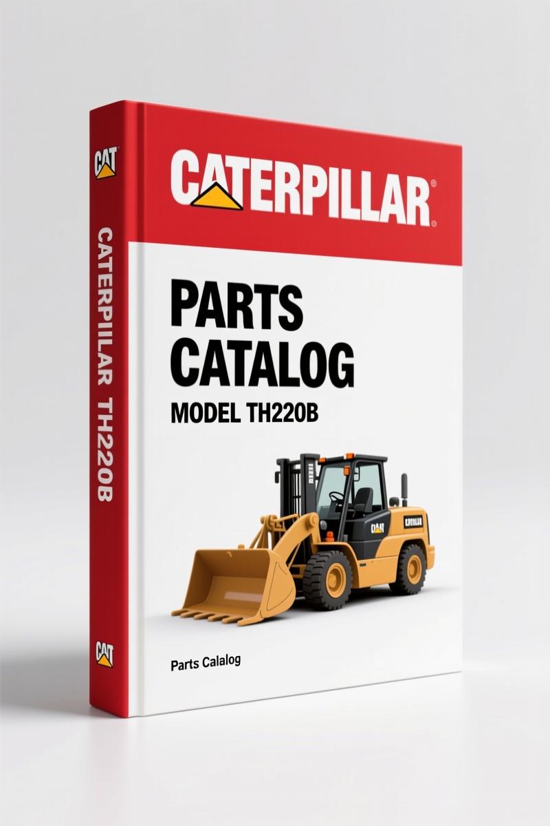 Caterpillar TH220B 2010 Parts Catalog – 854-Page OEM Reference