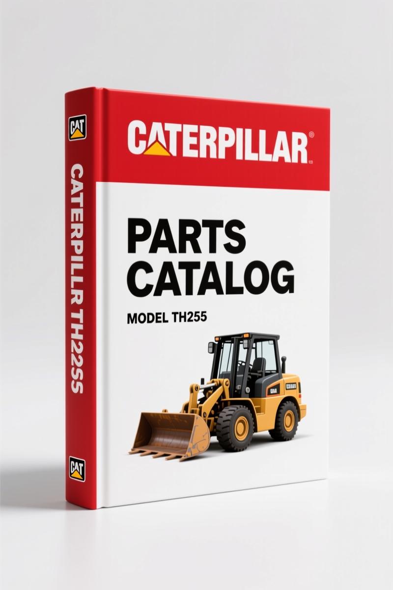Caterpillar TH255 2011 Parts Catalog – OEM Exploded Views