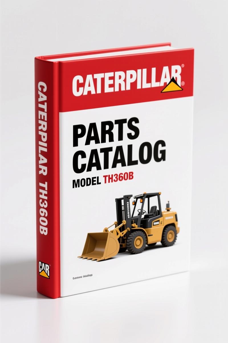 Caterpillar TH360B 2008 Parts Catalog – 712 Pages OEM