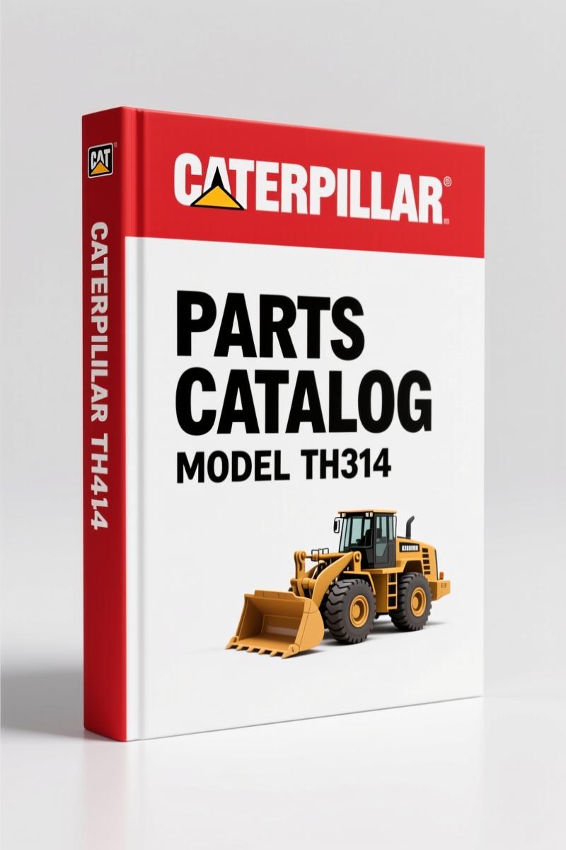 Caterpillar TH414, TH514, TH417 2010 Parts Catalog – 398-Page OEM