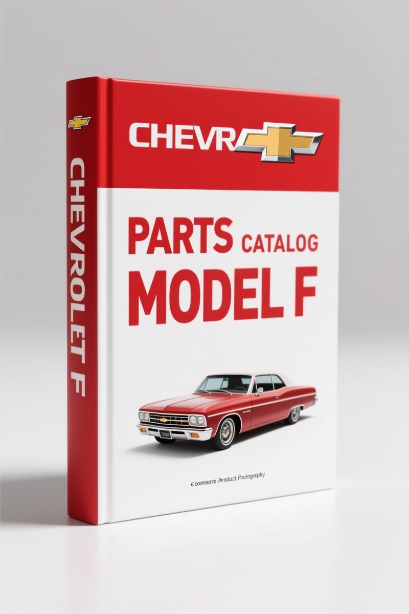 Chevrolet F Parts Catalog – 1395 Pages of Factory Specs