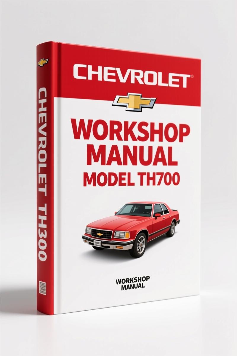 Chevrolet TH700 Workshop Manual – 125 Pages of Factory Service Data