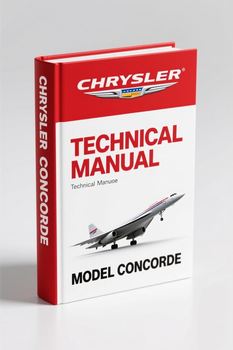 Chrysler 300M, Concorde, Intrepid Technical Manual – 470 Pages Factory Parts Catalog