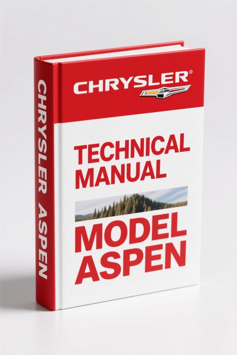Chrysler Aspen Technical Manual – 411-Page Factory Parts Catalog